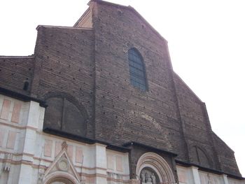 Low angle view of building against sky