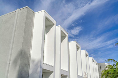 Low angle view of building against sky