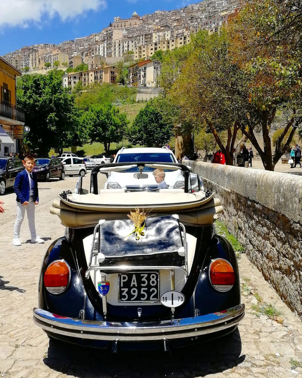 VIEW OF CARS ON ROAD