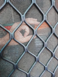 Full frame shot of chainlink fence