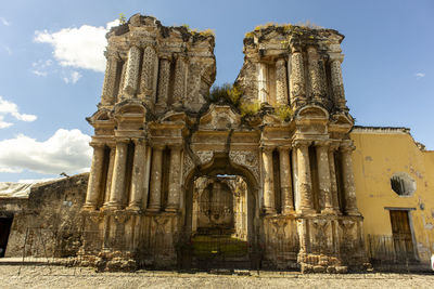 View of old temple