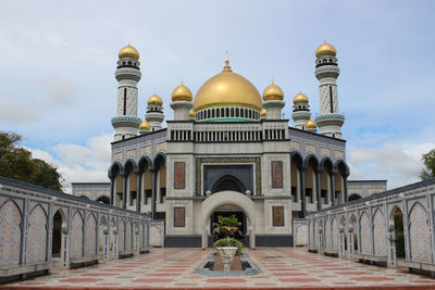 View of historic building against sky