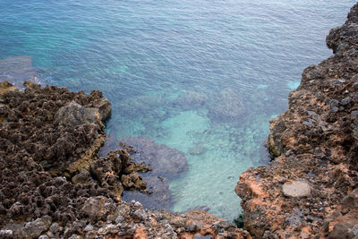 Rocks on sea