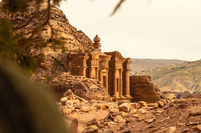 Ruins of a temple