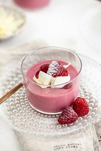 Close-up of dessert on table