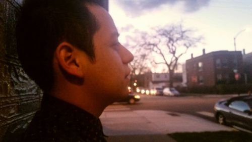 Portrait of young woman