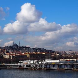 River with buildings in background