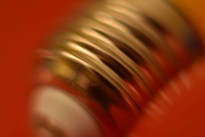 Close up of red