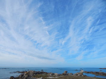 Scenic view of calm sea