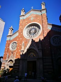Low angle view of a church