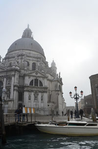 View of cathedral against clear sky