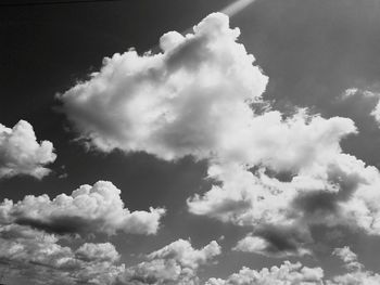 Low angle view of sky