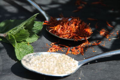 Close-up of food