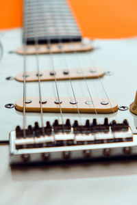 Close-up of guitar