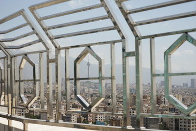 View of construction site against sky