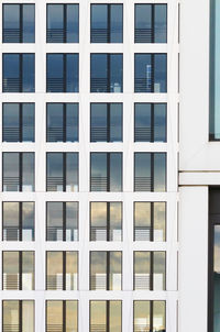 Full frame shot of modern building