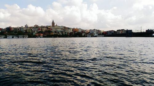 River with buildings in background