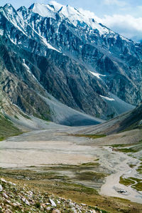 Scenic view of mountains