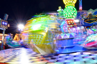 Light painting at night