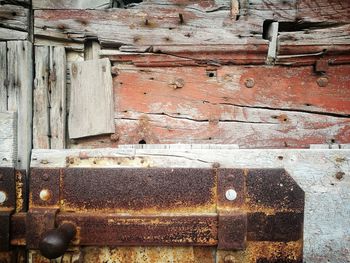 Full frame shot of weathered wall