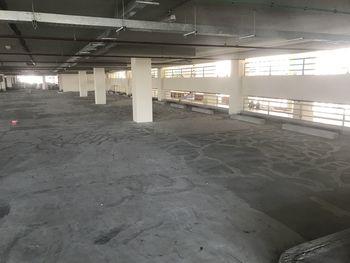 Interior of abandoned building
