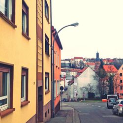 View of buildings in city