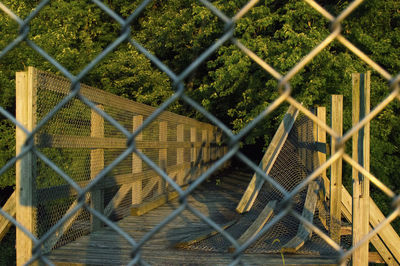 Full frame shot of chainlink fence