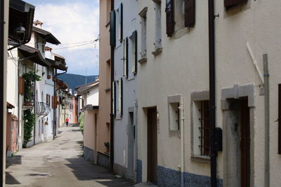 Street amidst buildings in city