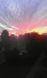 Scenic view of sky at sunset