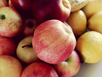 Full frame shot of fruits