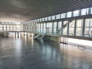 Interior of modern building