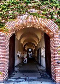 View of archway