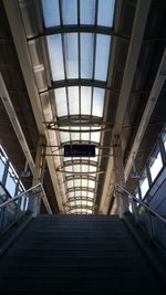 Low angle view of staircase