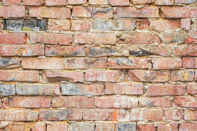 Full frame shot of brick wall