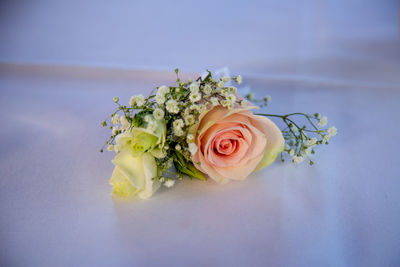 Close-up of rose bouquet