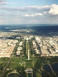 Aerial view of cityscape