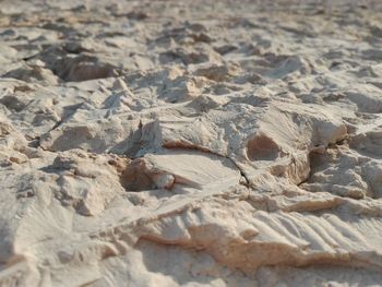 Full frame shot of rocks on land