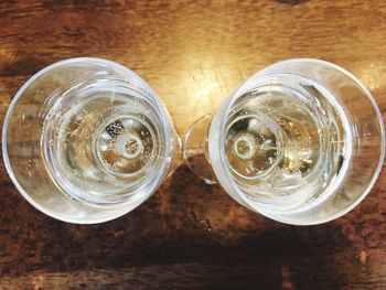 Close-up of drink on table