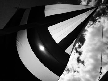 Low angle view of modern building