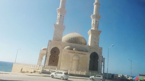 View of building against clear sky