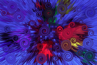 Full frame shot of multi colored pattern