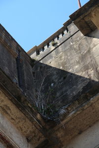 Low angle view of building against sky