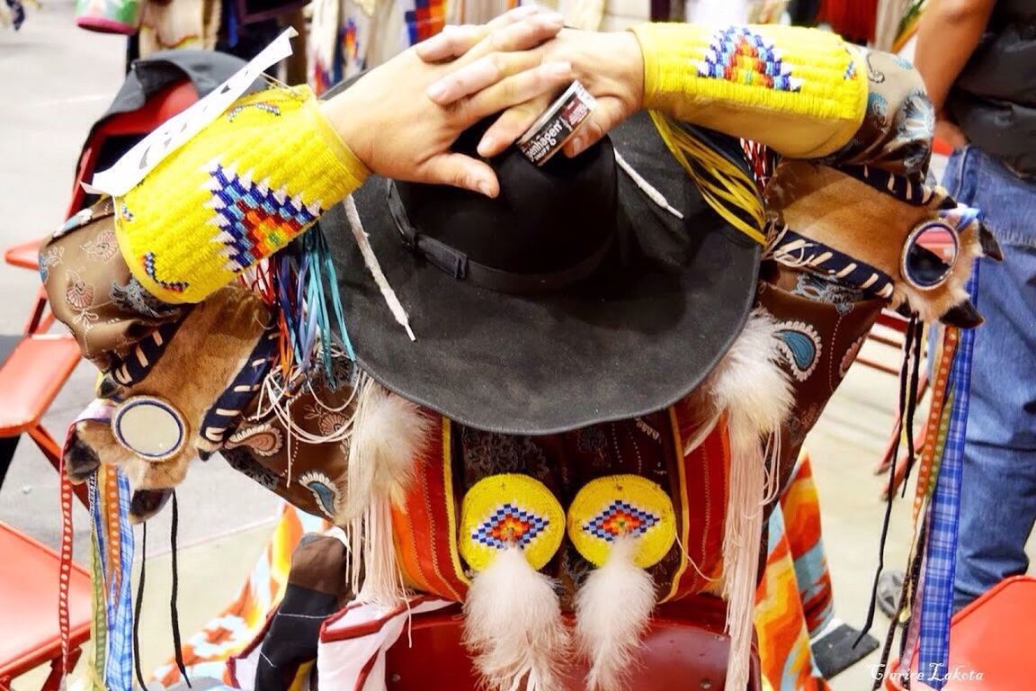 Indian Cowboy Too Cowboys And Indians Native American Indian Black Hills Powwow He Sapa Wacipi Regalia Powwow Celebration Traditional Clothing