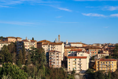 View of buildings in city