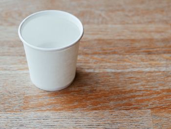 Close-up of drink on table
