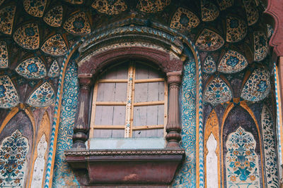 Low angle view of old building