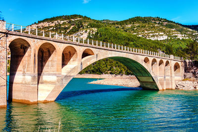 Bridge over sea