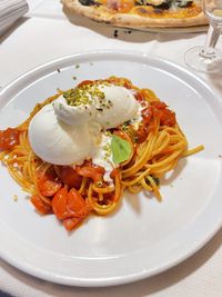 Close-up of food in plate