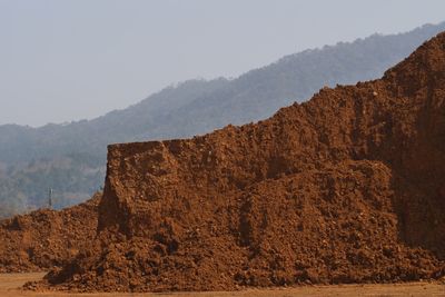 Scenic view of mountains