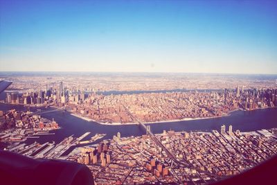 Aerial view of cityscape